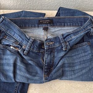 Banana Republic Women's Blue Jeans Girlfriend Fit